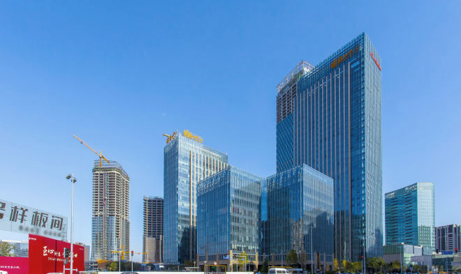 绿地中心外观图